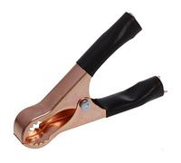 Mocturnity Mocturnity(R) Lot de 2 pinces crocodiles en plastique souple pour batterie de voiture Noir 50 A