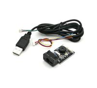 Mocturnity Module d'identification de code-barres avec scanner de codes-barres intégré avec câble et scanner de codes-barres QR 1D2D GM65