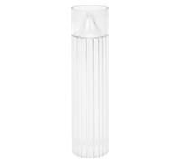 Mocturnity Pilier Bougie Moule Cylindre Côte Plastique Bougie Moules 6 Pouces pour Fabrication de Bougies DIY Bougies Fait Main