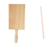 Mocturnity Planche à gnocchi, outil de cuisine en bois pour la cuisson, fabricant de pâtes professionnel