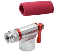 Mocturnity Pompe à vélo CO2 Mini pompe à vélo Tête de pompe de circulation Mini pompe portable 54,1 mm x 29,5 mm