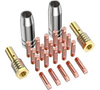 Mocturnity Pour kit de soudure MIG, buse de diffusion avec pointe de contact de 0,030 pouce, accessoire de soudure MIG pour MIG145FX et MIG135FX.