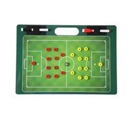 Mocturnity Presse-papiers magnétique pour entraîneur, tableau de football effaçable à sec double face pour jeux de techniques de stratégie sportive