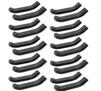 Mocturnity Protecteur de poignée de frein de vélo de montagne, housse de poignée de frein en silicone antidérapant pour scooter électrique M365 Noir