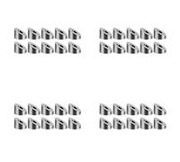 Mocturnity Rondelle biseautée en acier inoxydable T316 de 1/4 de pouce et angle de 30 degrés pour kit de garde-corps de câble de couverture 1/8 Une 3/16 pouces / ferrures en bois (40 pièces)