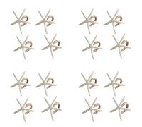 Mocturnity Sea Star Lot de 16 ronds de en forme d'étoile de mer pour table, mariage, anniversaire, banquet, Noël