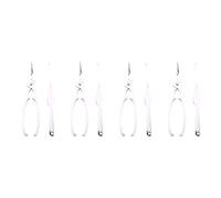 Mocturnity Seafood Cracker Pick Set 8 pièces en acier inoxydable pour crabe homard Fourchette Ustensiles utiles Maison Cuisine Fruits de mer Outil de cuisine Gadgets
