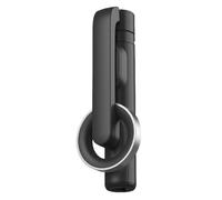 Mocturnity Selfie magnétique pour téléphone portable, aide à filmer, trépied de transmission en alliage d'aluminium noir
