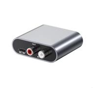 Mocturnity Signal Analogique Numérique SPDIF Coaxial Optical Fiber Converter Audio Connection TV DVD Sortie Double Lotus Amplificateur