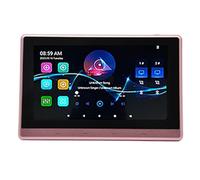 Mocturnity Système Audio D'Amplificateur de Musique Android 11 de 7 Pouces 8 X 30 W 2 Zones Android 11 WiFi Amplificateur D'Écran Tactile de 7 Pouces Or Rose