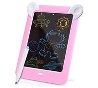 Mocturnity Tablette d'écriture LCD, coussin de dessin magique LED 3D pour enfants, planche de dessin d'écriture d'une main LCD