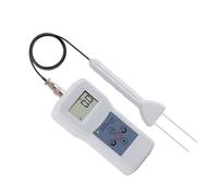 Mocturnity Testeur d'humidité pour laine soie matériaux textiles Testeur d'humidité Écran numérique LCD Hygromètre en coton