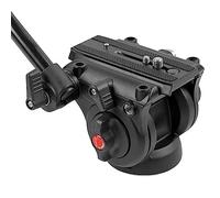 Mocturnity Tête de trépied panoramique de fluide hydraulique Tête vidéo inclinable pour trépied monopode support de caméra Support mobile SLR DSLR