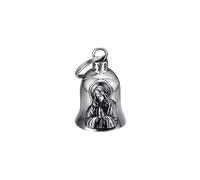 MOCY BELL - Clochette Moto Vierge Marie en Acier Inoxydable par la Marque française Mocy Bell - Symbole de Protection et de Style