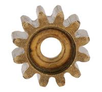 MOD 0.8 Laiton Servo Engrenage 12 Dents Canelure Pièce de Rechange | Alliage usiné avec précision et résistant à l\'usure, constructions de bras de robot, transmission RC.