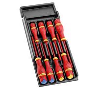 MOD.AT1VEPF. Module de 8 tournevis Protwist isolés 1000volts