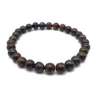 MOD' by Anne Bracelet Bronzite pierre naturelle 6 mm Bijou ésotérique