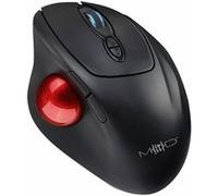 Mod-It Souris sans Fil Trackball sans Fil avec 7 Boutons et molette de défilement, 1600 DPI (Trackball Laser Radio pour PC, Souris de trackball, Ergonomique)