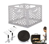 Mod Kit For Smoker - Stainless Steel, Charcoal Basket Accessories