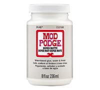 Mod Podge Colle tout-en-un super mate, scellant et finition, 236,6 ml, CS27596