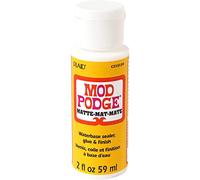 Mod Podge Mastic à base d'eau, colle et finition, finition mate, 59 ml