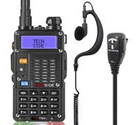 Mod. Puissant 8W 16 Pmr 69 Lpd Tri-Power Radio Ts-T9+ Bi-Bande Vhf/Uhf Canaux Préinstallés Compatible Avec Midland G7 Pro G9 Ti-F8+ Airsoft Surveillance Randonnée Premium Garantie Fr