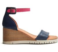 Moda in Pelle Moda in Pelle Blue Karia Two Part Wedge Sandals