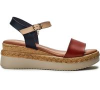 Moda in Pelle Moda in Pelle Blue Two Part Wedge Sandals