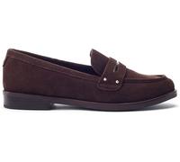 Moda in Pelle Moda in Pelle Brown Ema Smart Loafers With Stud Snaffle Strap Brown EU 37 (UK 4)