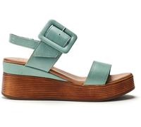 Moda in Pelle Moda in Pelle Green Mazus Block Heel Smart Sandals