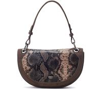 Moda in Pelle Moda in Pelle Natural Fillipa Half Moon Flap Cross-Body Bag