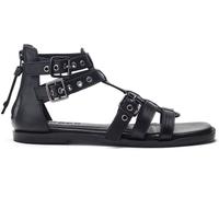 Moda in Pelle Moda in Pelle Sh Shelly Flat Gladiator Black Sandals