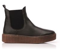 Moda in Pelle Moda in Pelle Shoon Illom Leather Chelsea Bottes à panneaux latéraux souples