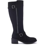 Moda In Pelle Senlis Black Suede Boots NOIR 5 (38) Female