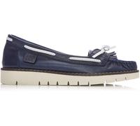 Moda In Pelle Women's Esmee Loafers MARINE 4 (37) Female