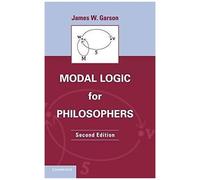Modal Logic for Philosophers - James W. University of Houston Garson - Cambridge University Press - Livre en Anglais - Hardback James W. University of Houston GarsonJames W. University of Houston Gars