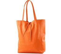 modamoda de - Ital. Les consommateurs cuir sac à bandoulière T163, Couleur:orange