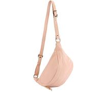 modamoda de - Manuel italien/sac de soirée en cuir petit T77, Couleur:rose pastel
