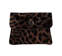 modamoda de P09 Petit portefeuille en cuir véritable pour femme 11 x 1 x 8 cm Fabriqué à la main en Italie, xs, Moderne