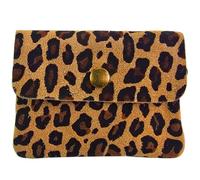 modamoda de P09 Petit portefeuille en cuir véritable pour femme 11 x 1 x 8 cm Fabriqué à la main en Italie, xs, Moderne