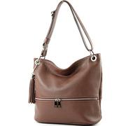Modamoda de - T143 - Sac à bandoulière en cuir fabriqué en Italie, Voir description