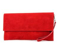 modamoda de - T151/M151 - ital. pochette daim/cuir métallisé, Rot2021, Small