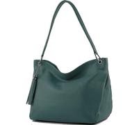 modamoda de T154 - Sac à bandoulière en cuir, pétrole, m