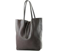 modamoda de - T163 - ITAL. Grand sac à bandoulière avec poche intérieure en cuir, Large