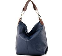 modamoda de T168 Sac à bandoulière, sac porté épaule, en cuir, fabriqué en Italie, M