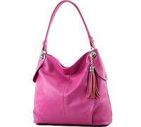 modamoda de T185 Sac à main en cuir pour femme, fabriqué à la main en Italie, M