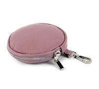 modamoda de - T197 - ital. Leder Umhänge- / Handytasche Klein, Couleur:altrosa