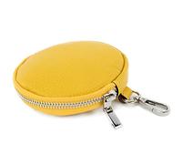 modamoda de - T197 - ital. Leder Umhänge- / Handytasche Klein, Couleur:jaune
