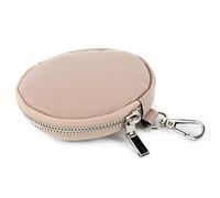 modamoda de - T197 - ital. Leder Umhänge- / Handytasche Klein, Couleur:rose Beige