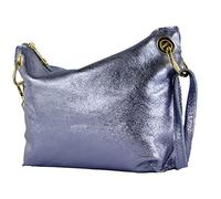 modamoda de T243 Petit sac à bandoulière en cuir fabriqué en Italie, Small